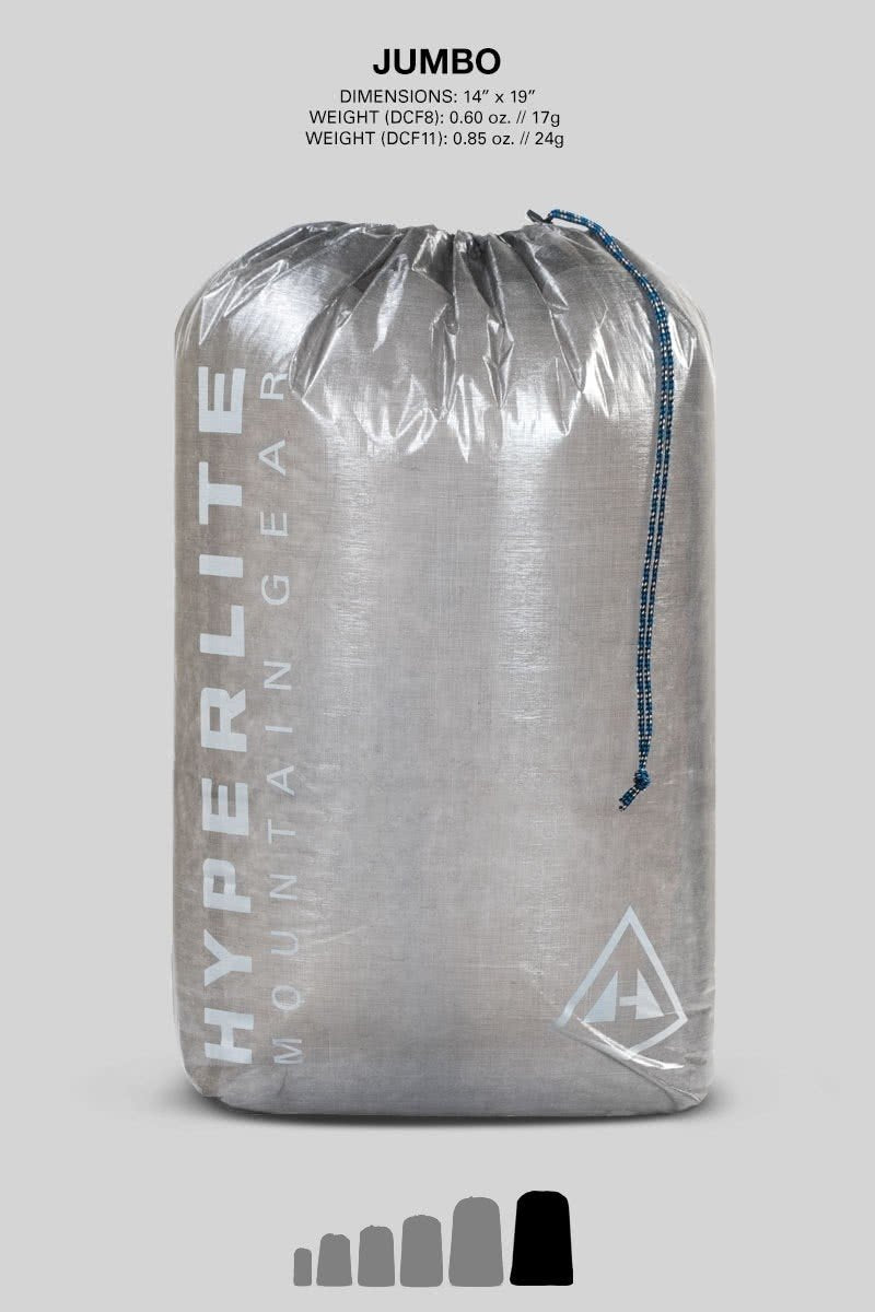 HMG Drawstring Stuff Sacks DCF11 / Grau