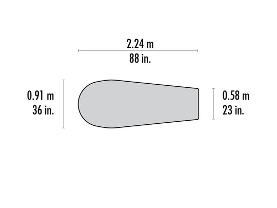 MSR Pro Bivy – ultraleichter 1-Personen-Biwaksack – Herstelleransicht 3