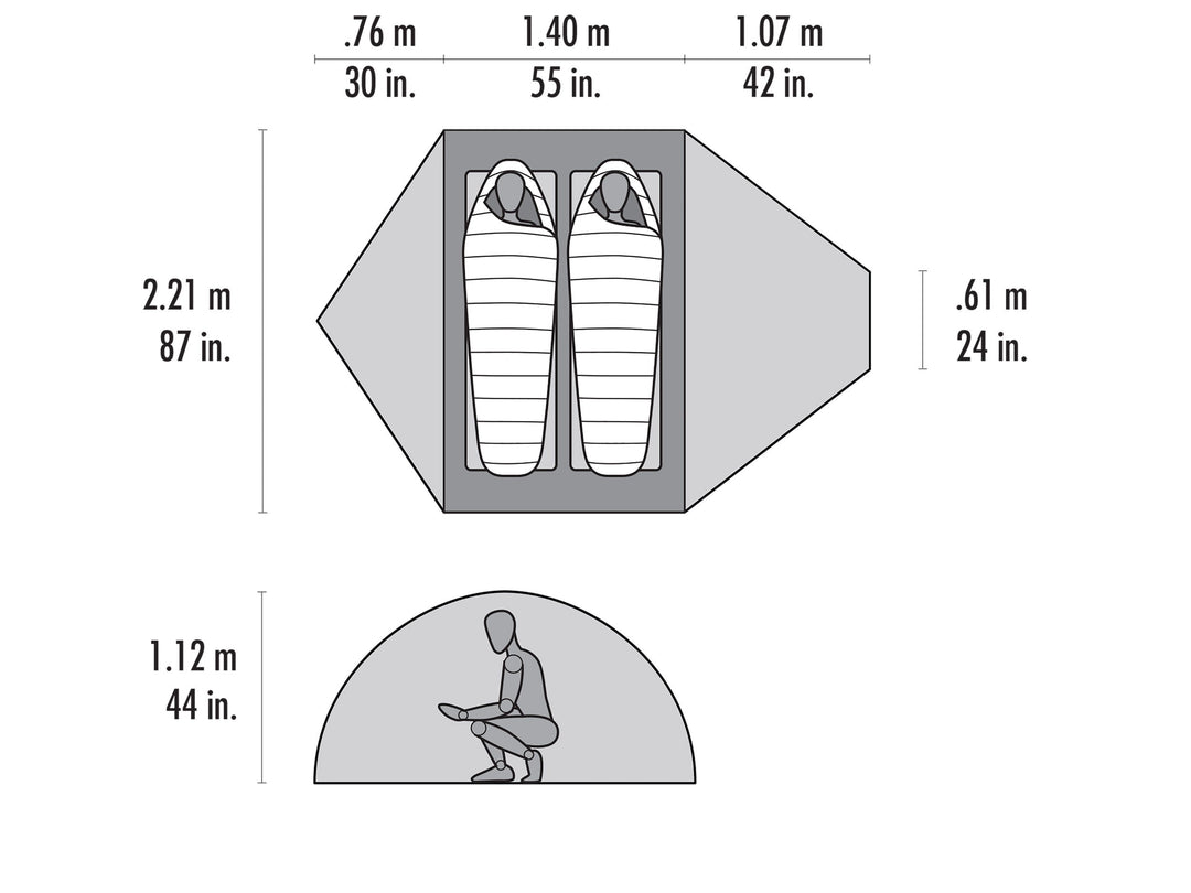 MSR Remote 2 – 2-Personen-Expeditionszelt – Herstelleransicht 5