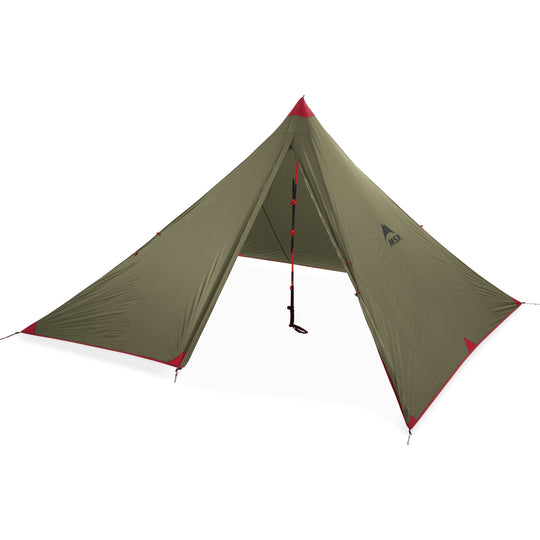 MSR Front Range – ultraleichtes 4-Personen-Tarp-Shelter – Herstelleransicht 1