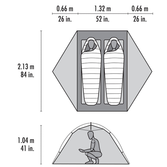MSR Elixir 2 – 2-Personen-Trekkingzelt – Herstelleransicht 11