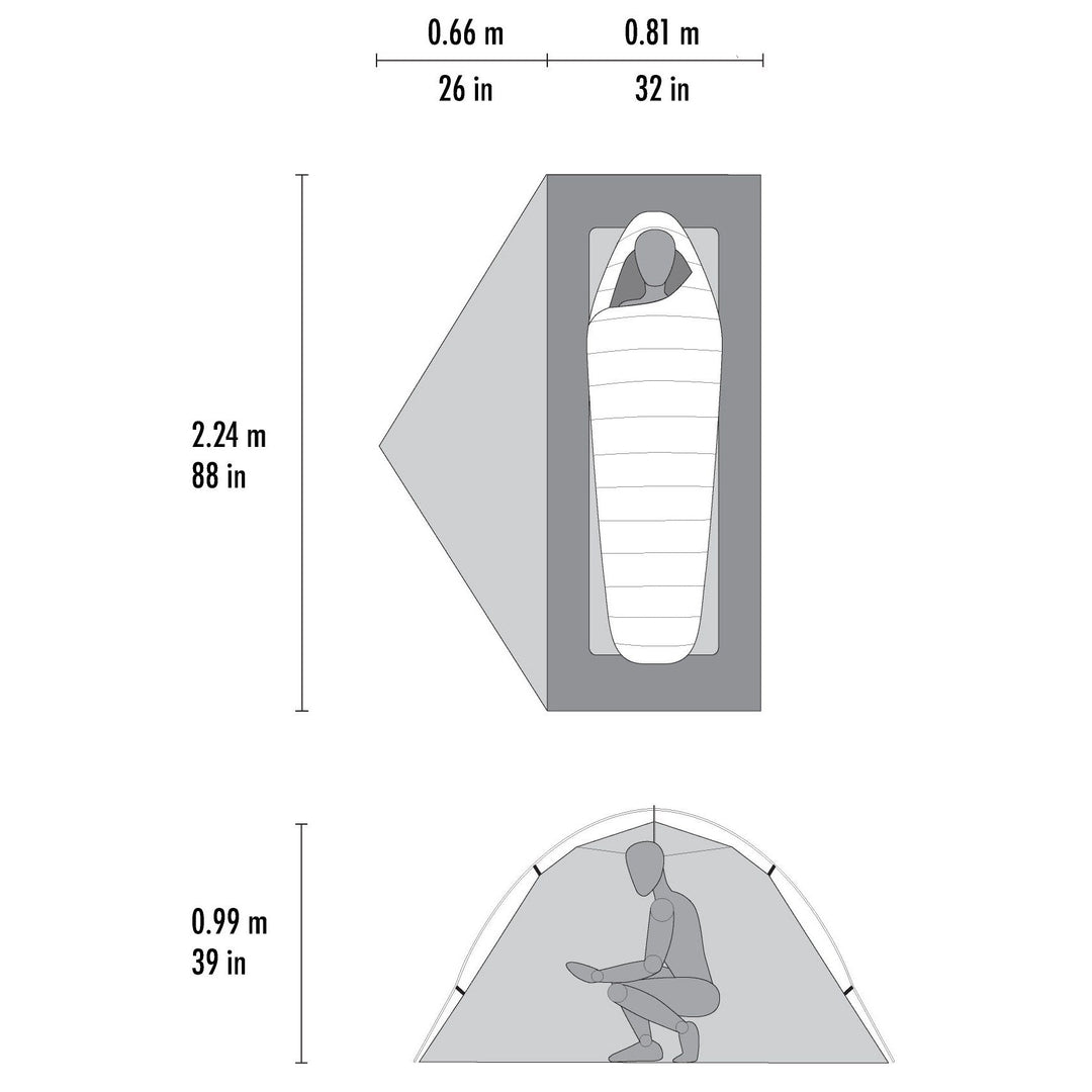 MSR Hubba Hubba LT 1 – 1-Personen-Zelt – Herstelleransicht 13