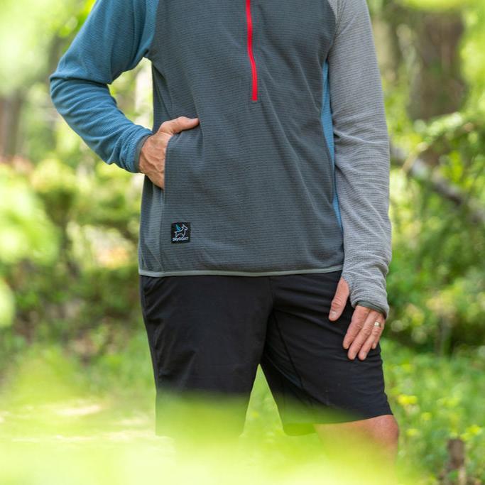 SkyGOAT Herren CAMP Half-Zip Hooded Pullover