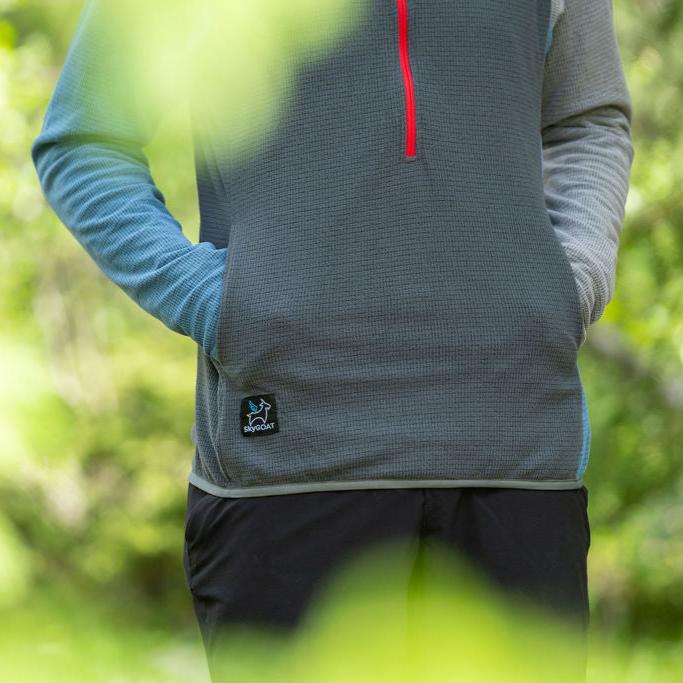 SkyGOAT Herren CAMP Half-Zip Hooded Pullover