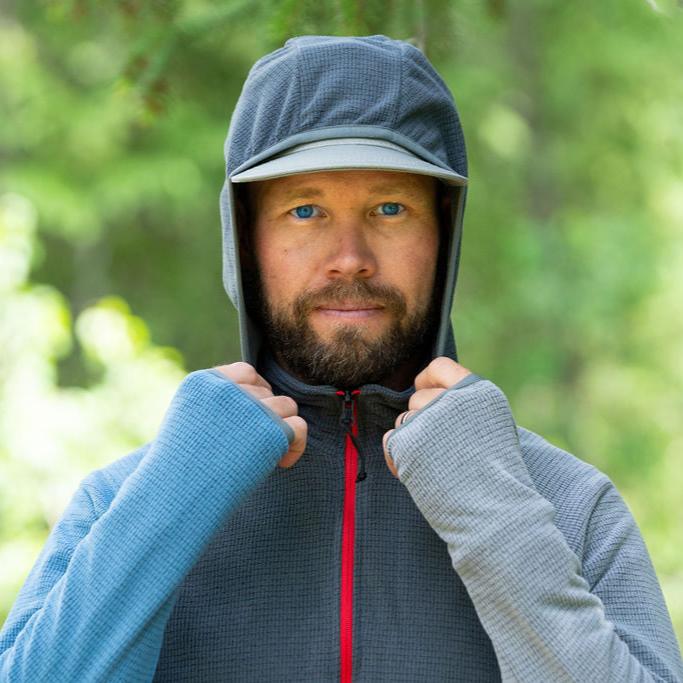 SkyGOAT Herren CAMP Half-Zip Hooded Pullover