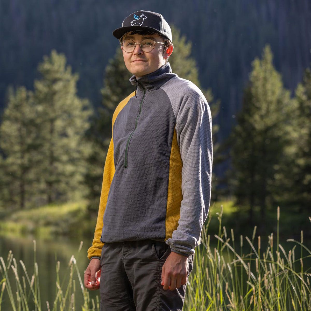 SkyGOAT Herren CAMP Half-Zip Pullover