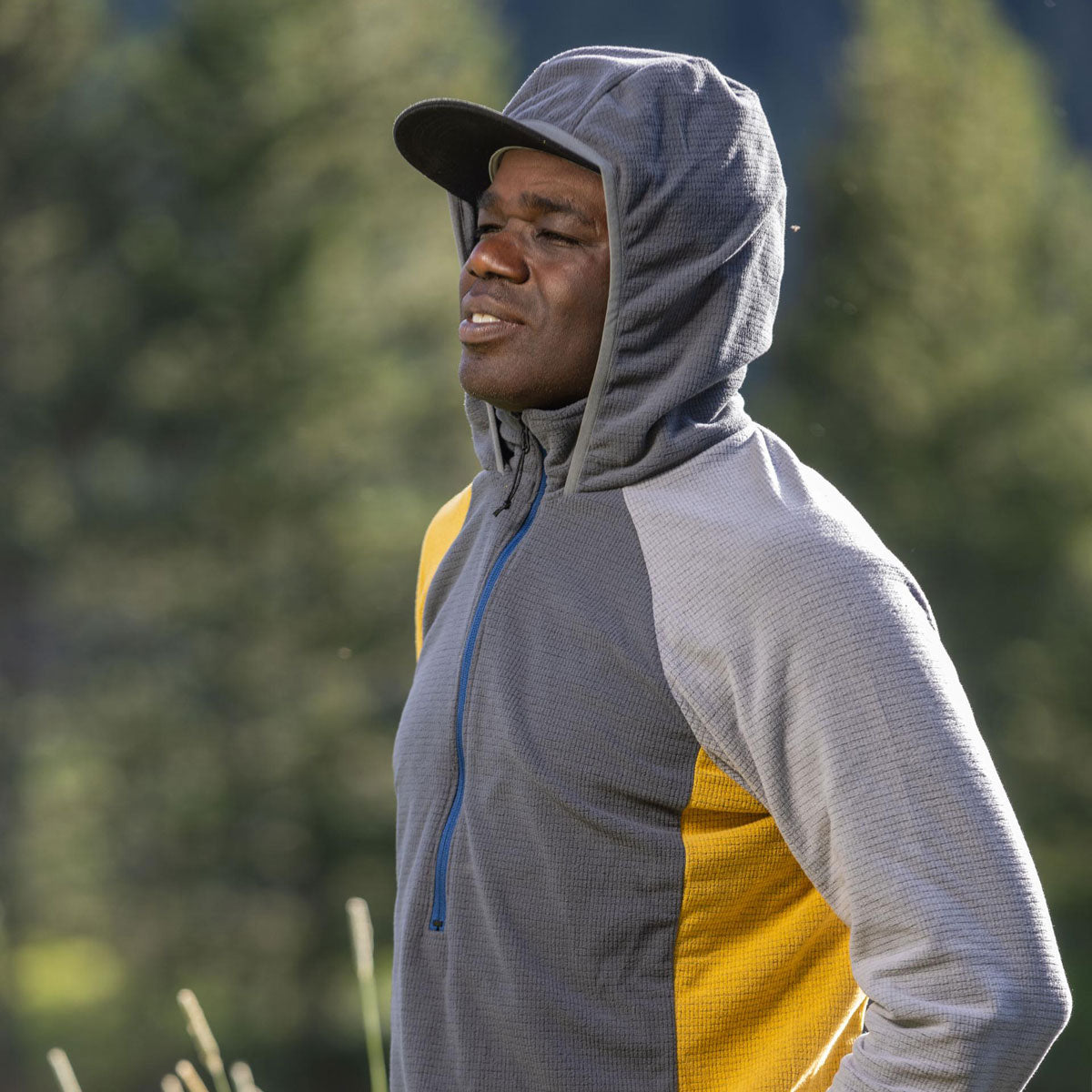 SkyGOAT Herren CAMP Half-Zip Hooded Pullover