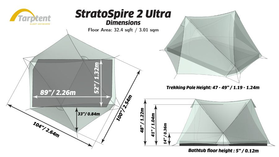 TarpTent StratoSpire 2+ Ultra