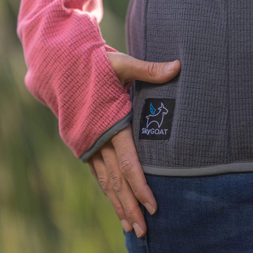 SkyGOAT Damen CAMP Half-Zip Pullover