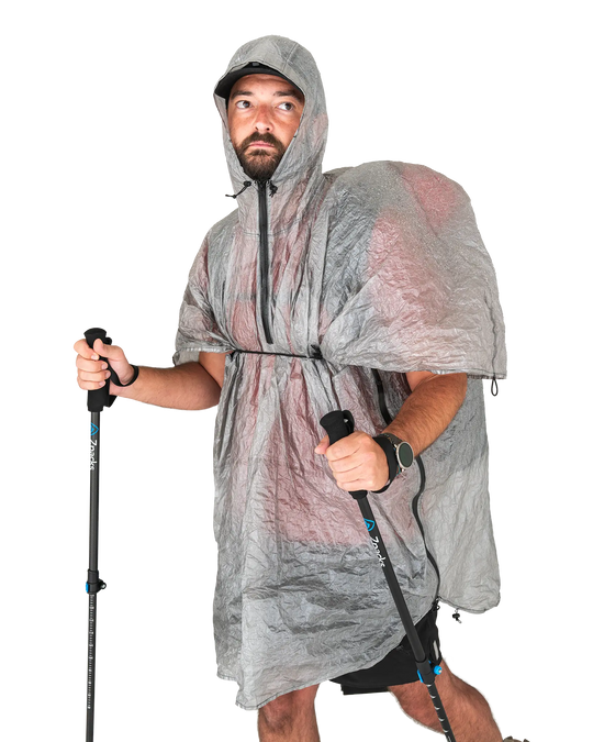 Zpacks Convertible Groundsheet Poncho – DCF Poncho und Bodenwanne – Produktansicht 2