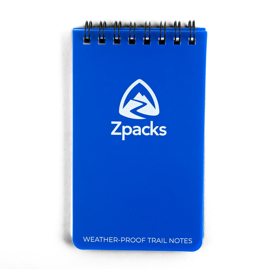 Zpacks Waterproof Trail Notebook – wasserfestes Notizbuch – Produktansicht 1