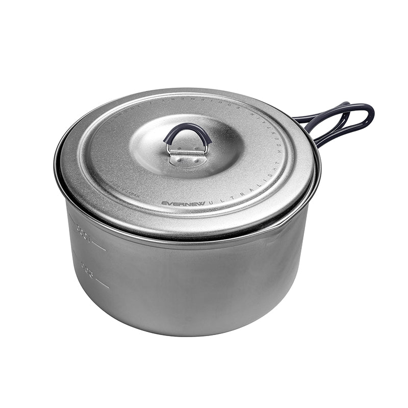 Evernew Ti Pot 1900 T0.4 – Titan-Kochtopf 1,9 l