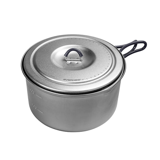 Evernew Ti Pot 1900 T0.4 – Titan-Kochtopf 1,9 l