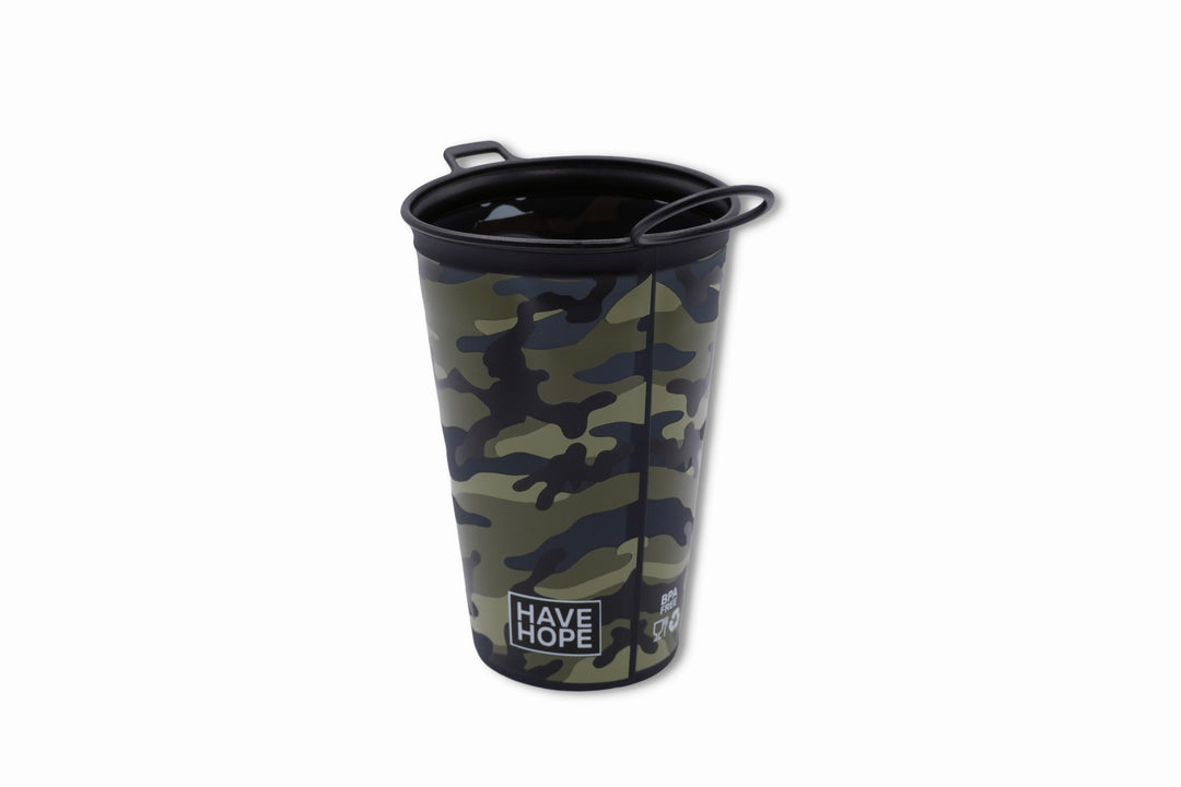 HOPE CUP Full Force – Rückansicht des Bechers
