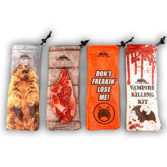 Hilltop Packs Tent Stake Bag Funny Prints – Produktansicht 1