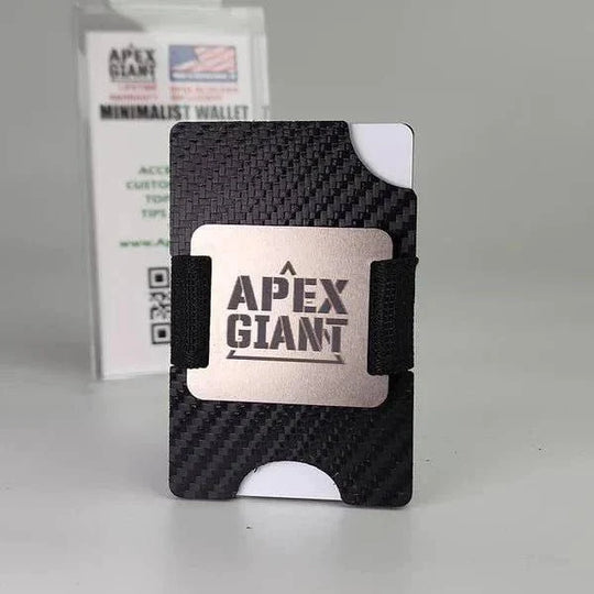 Apex Giant Minimalist Wallet – Carbon Fiber Tactical Armor Black – Produktansicht 1