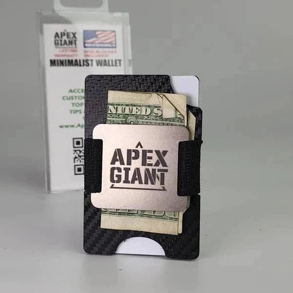 Apex Giant Minimalist Wallet – Carbon Fiber Tactical Armor Black – Produktansicht 2