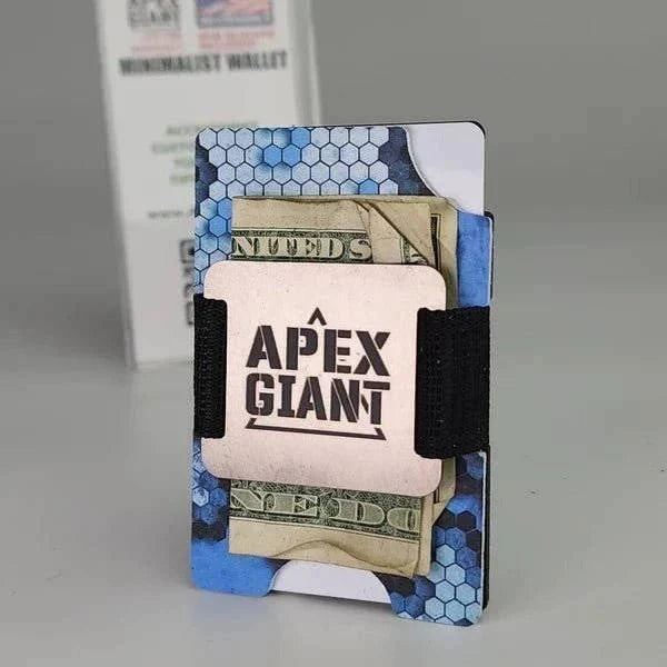 Apex Giant Minimalist Wallet – HexCam 3D Blue Ridge – Produktansicht 2