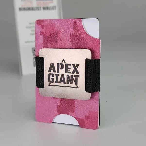 Apex Giant Minimalist Wallet – Hot Pink Camo (Digital) – Produktansicht 1