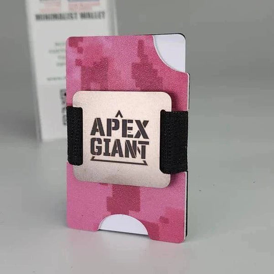 Apex Giant Minimalist Wallet – Hot Pink Camo (Digital) – Produktansicht 1