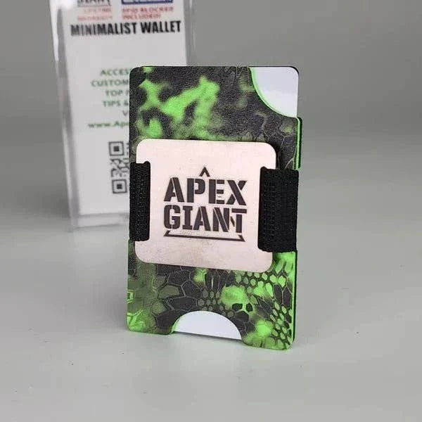 Apex Giant Minimalist Wallet – Kryptek Xtreme Zombie Green – Produktansicht 1