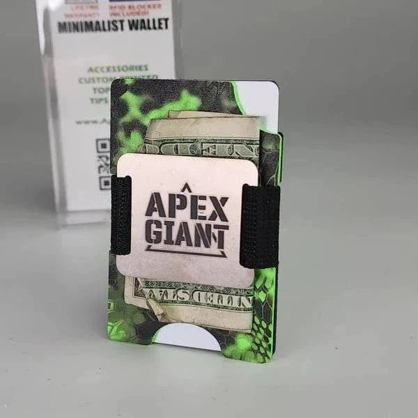 Apex Giant Minimalist Wallet – Kryptek Xtreme Zombie Green – Produktansicht 2