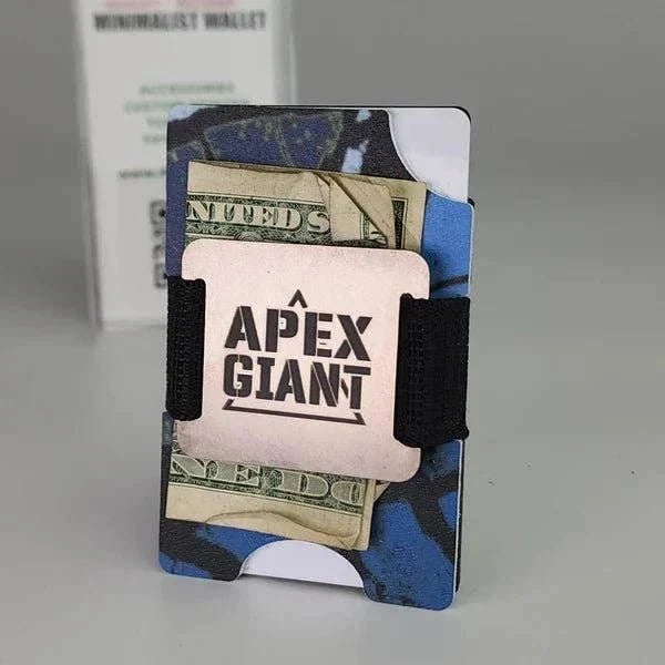 Apex Giant Minimalist Wallet – Cedar Grove Outdoors Earth Terrain Caribbean – Produktansicht 2