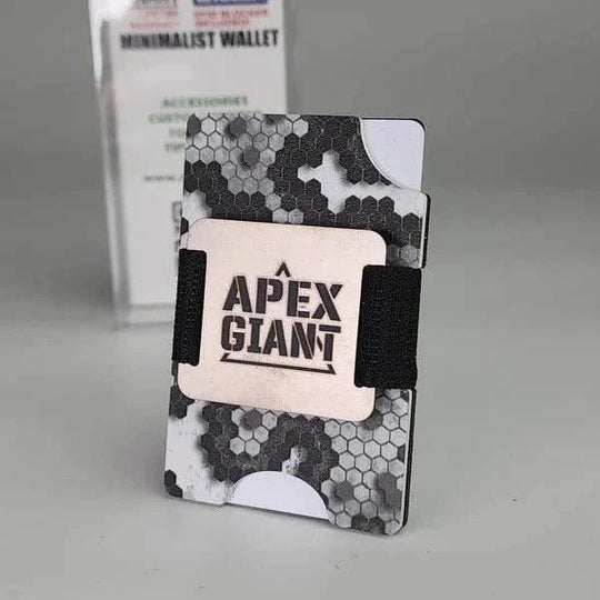 Apex Giant Minimalist Wallet – HexCam 3D Pompeii – Produktansicht 1