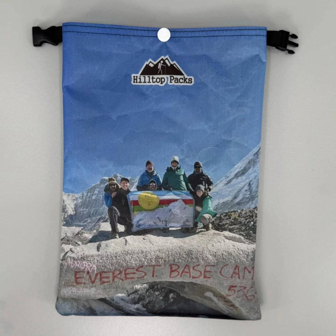 Hilltop Packs Custom Printed Dry Bag D50T – personalisierbarer Packsack – Herstelleransicht 14 / Gestaltungsbeispiel