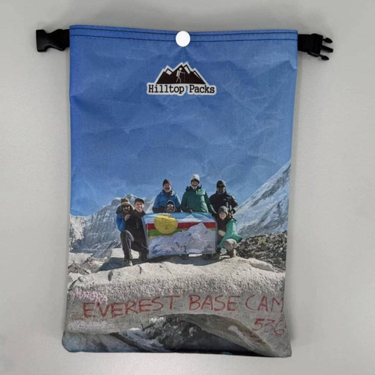 Hilltop Packs Custom Printed Dry Bag D50T – personalisierbarer Packsack – Herstelleransicht 14 / Gestaltungsbeispiel