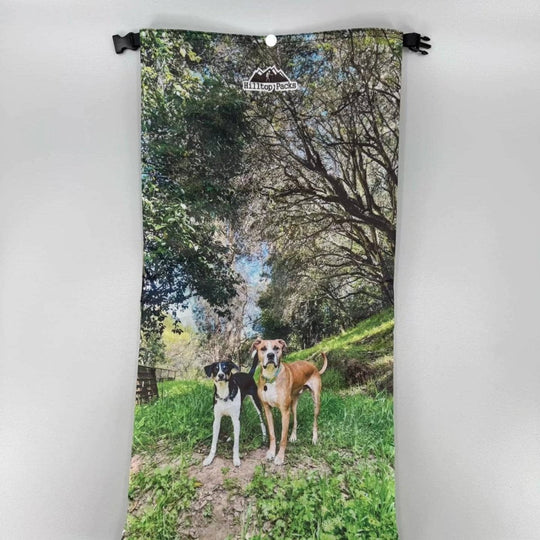 Hilltop Packs Custom Printed Dry Bag D50T – personalisierbarer Packsack – Herstelleransicht 11 / Gestaltungsbeispiel