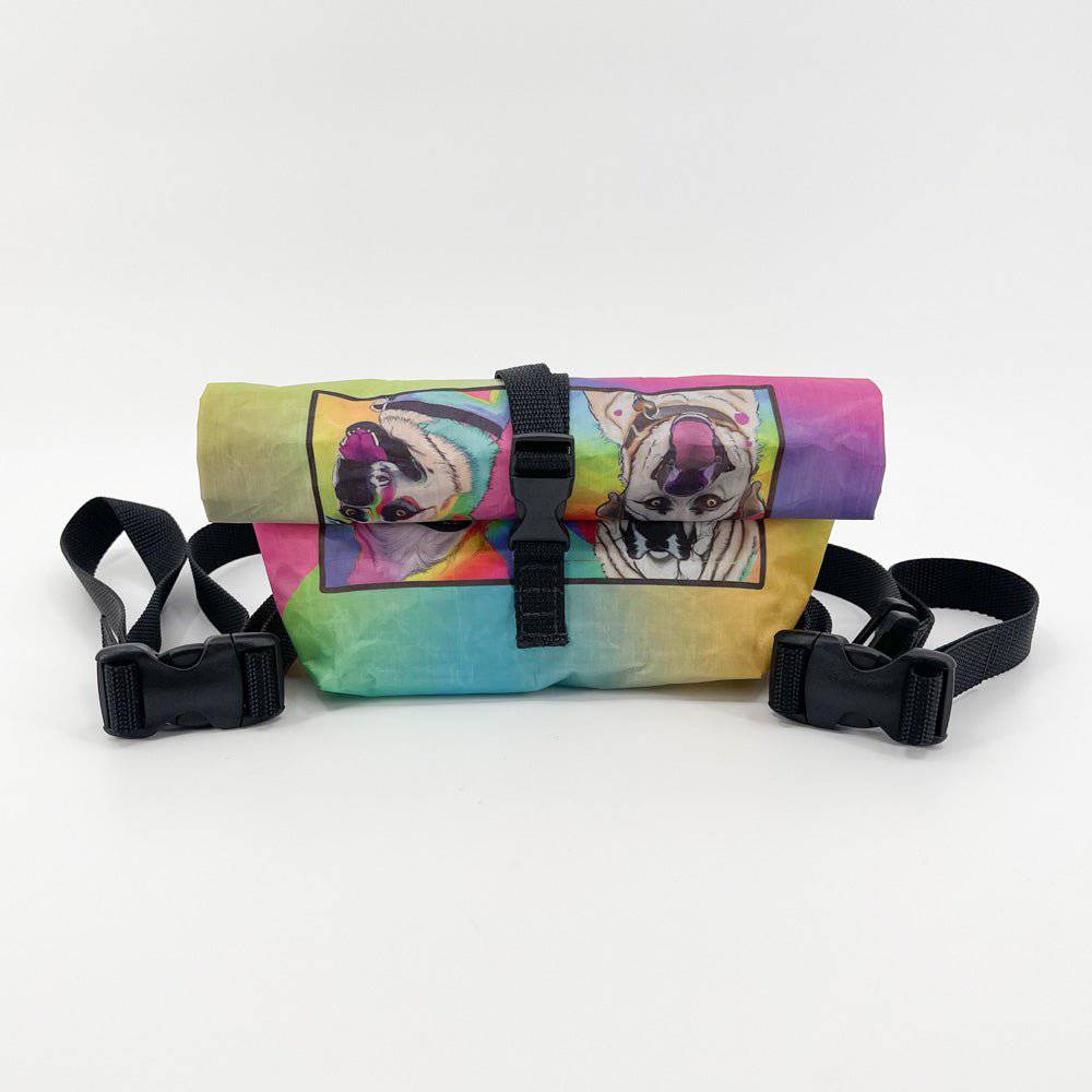 Hilltop Packs Custom Roll Top Fanny Pack – personalisierbare Hüfttasche – Herstelleransicht 17 / Gestaltungsbeispiel