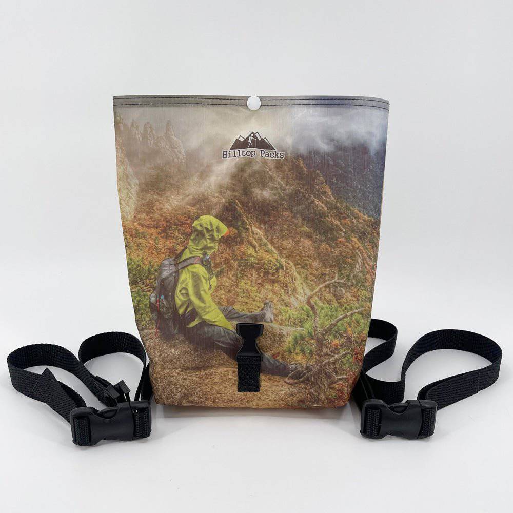 Hilltop Packs Custom Roll Top Fanny Pack – personalisierbare Hüfttasche – Herstelleransicht 11 / Gestaltungsbeispiel