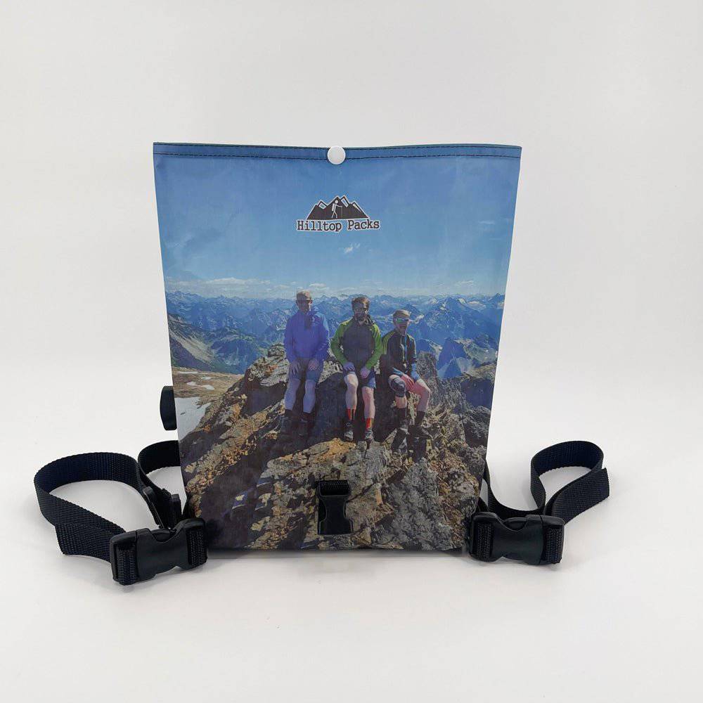 Hilltop Packs Custom Roll Top Fanny Pack – personalisierbare Hüfttasche – Herstelleransicht 12 / Gestaltungsbeispiel