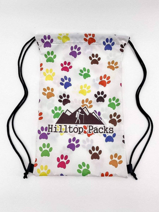 Hilltop Packs Custom Printed Drawstring Backpack – personalisierbarer Kordelzugrucksack – Herstelleransicht 13 / Gestaltungsbeispiel
