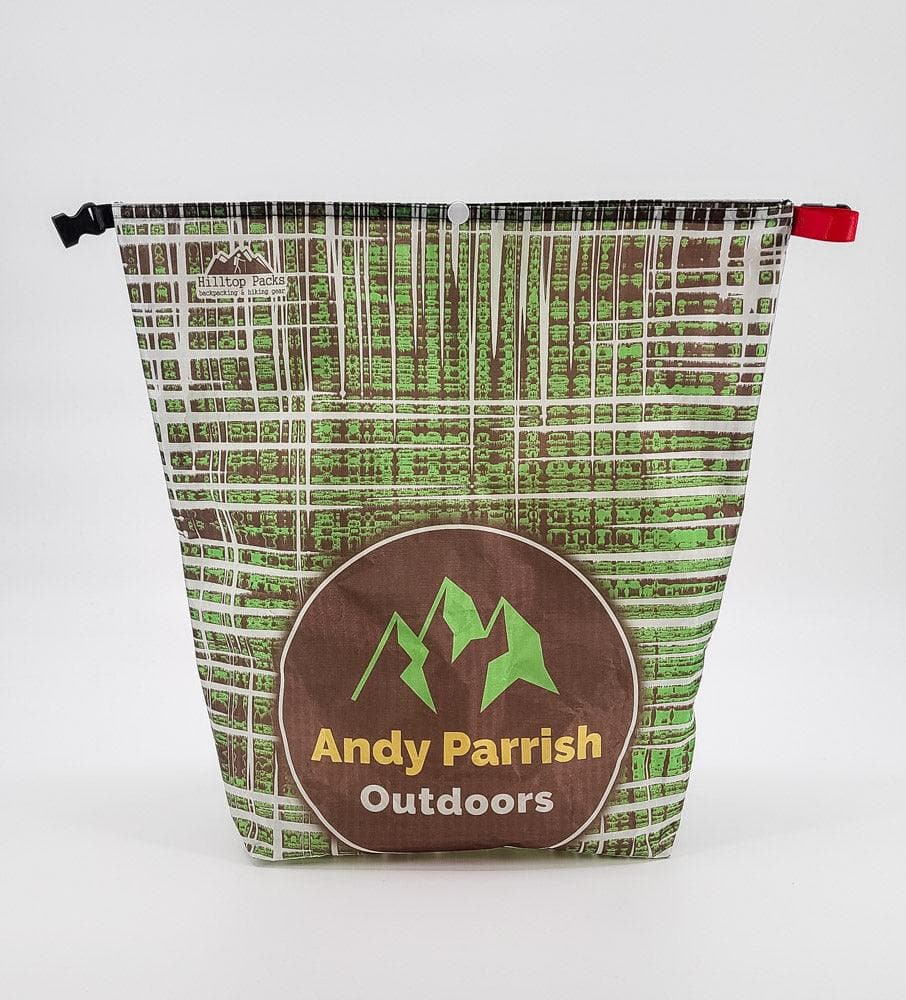 Hilltop Packs Custom Printed Food Bag D50T – personalisierbarer Proviantbeutel – Herstelleransicht 9 / Gestaltungsbeispiel