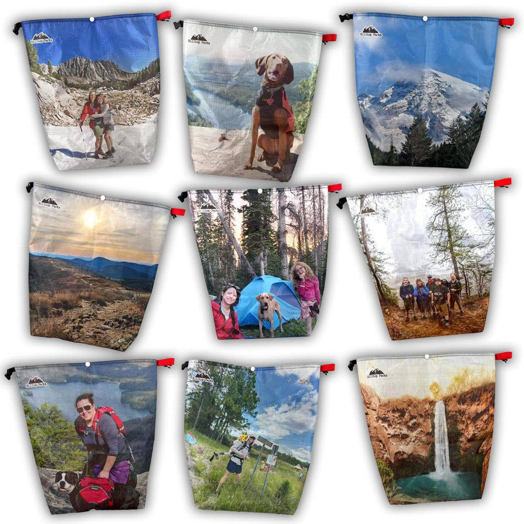 Hilltop Packs Custom Printed Food Bag D50T – personalisierbarer Proviantbeutel – Herstelleransicht 19 / Gestaltungsbeispiel