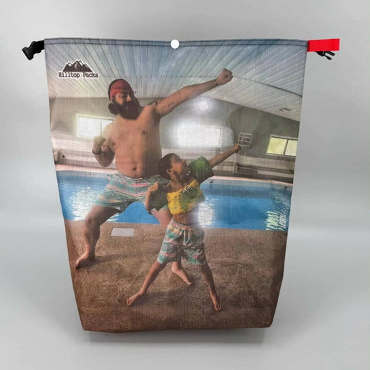 Hilltop Packs Custom Printed Food Bag D50T – personalisierbarer Proviantbeutel – Herstelleransicht 7 / Gestaltungsbeispiel