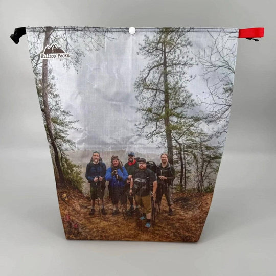 Hilltop Packs Custom Printed Food Bag D50T – personalisierbarer Proviantbeutel – Herstelleransicht 16 / Gestaltungsbeispiel