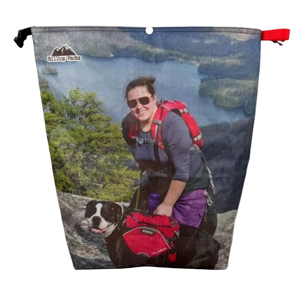 Hilltop Packs Custom Printed Food Bag D50T – personalisierbarer Proviantbeutel – Herstelleransicht 2 / Gestaltungsbeispiel