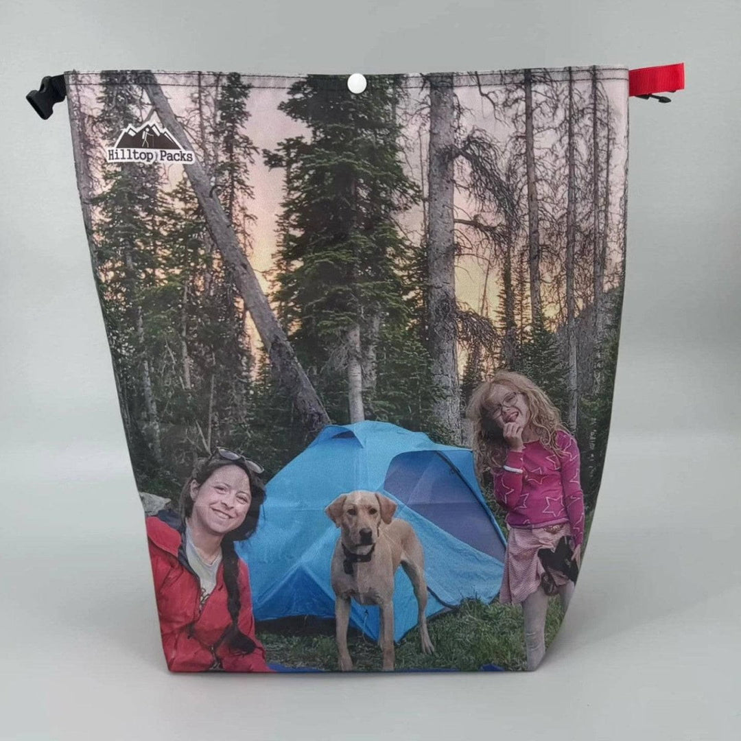 Hilltop Packs Custom Printed Food Bag D50T – personalisierbarer Proviantbeutel – Herstelleransicht 4 / Gestaltungsbeispiel