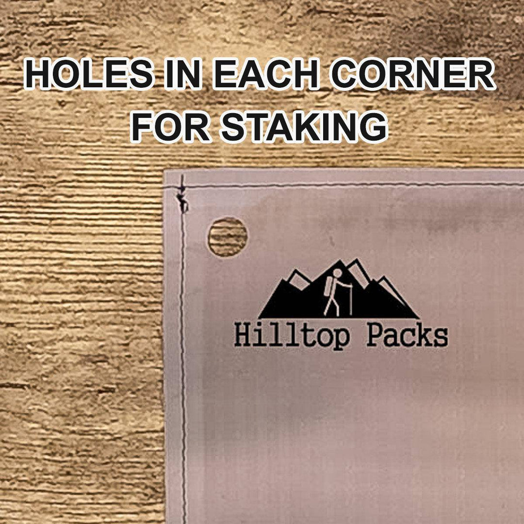 Hilltop Packs Custom Printed Welcome Mat – personalisierbare Ausrüstungsunterlage – Herstelleransicht 3 / Gestaltungsbeispiel