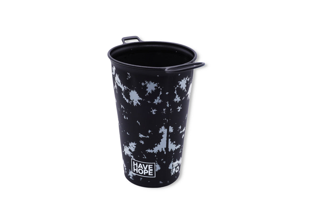 HOPE CUP Afterglow – Rückansicht des Bechers