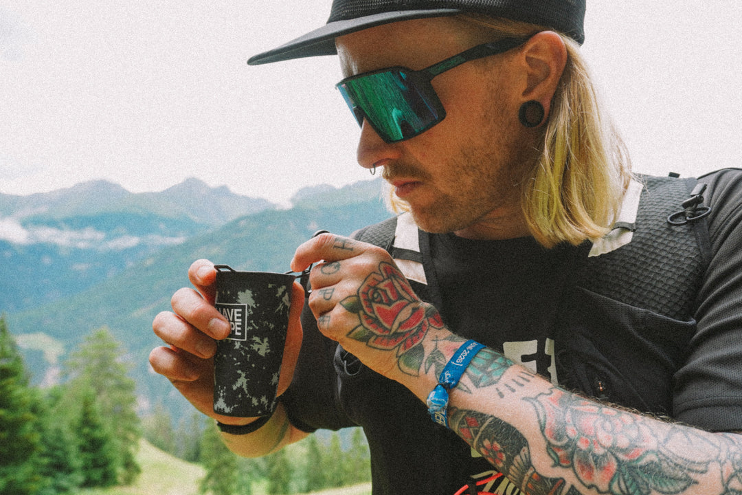 HOPE CUP Afterglow – Becher im Einsatz auf dem Trail