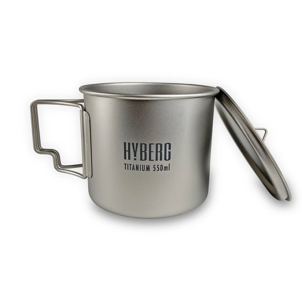 HYBERG Titanium Mug 550 ml - HikerHaus