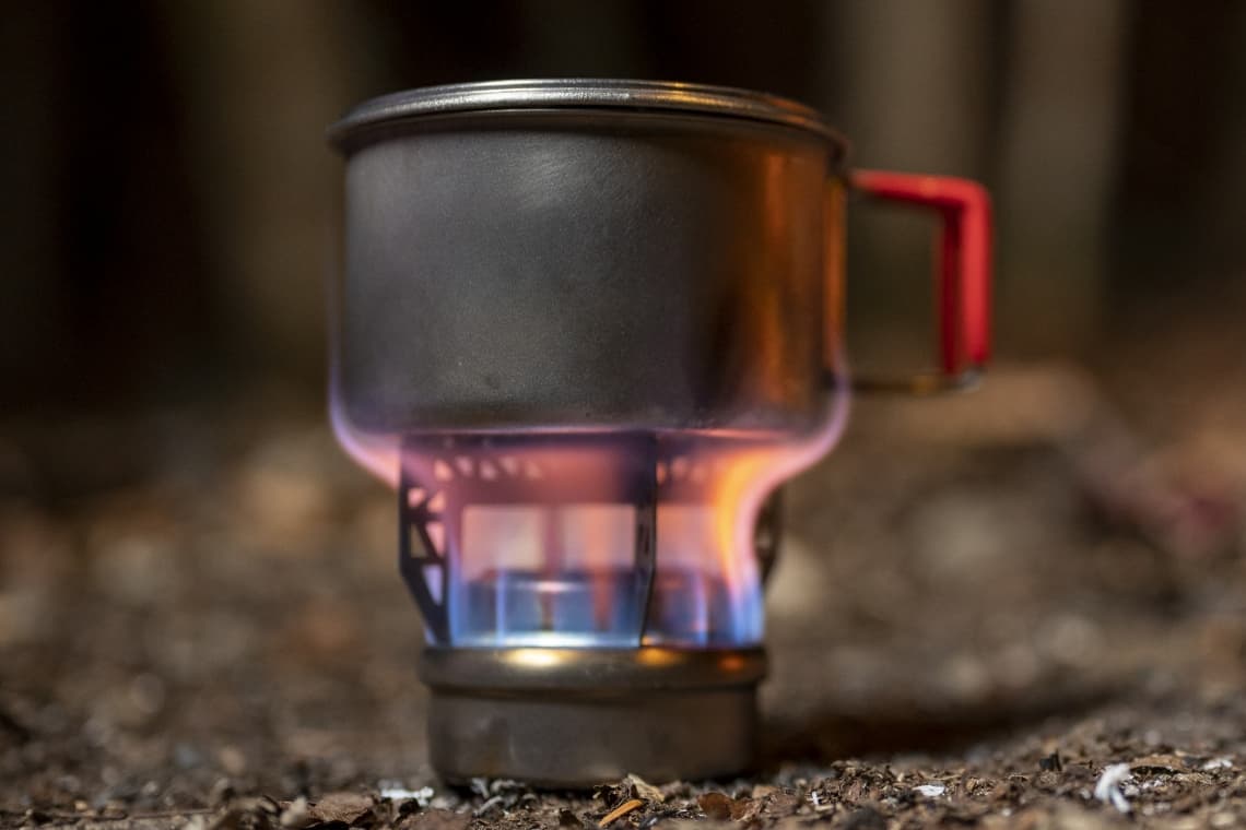 Evernew TITANIUM ALCOHOL STOVE