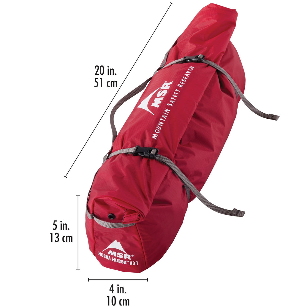 MSR Hubba Hubba HD 1 – 1-Personen-Zelt – Herstelleransicht 11