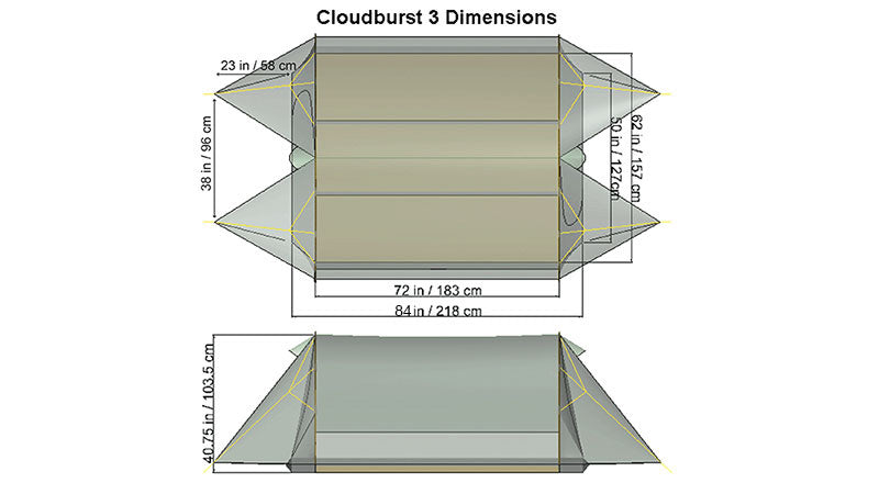 TarpTent Cloudburst 3