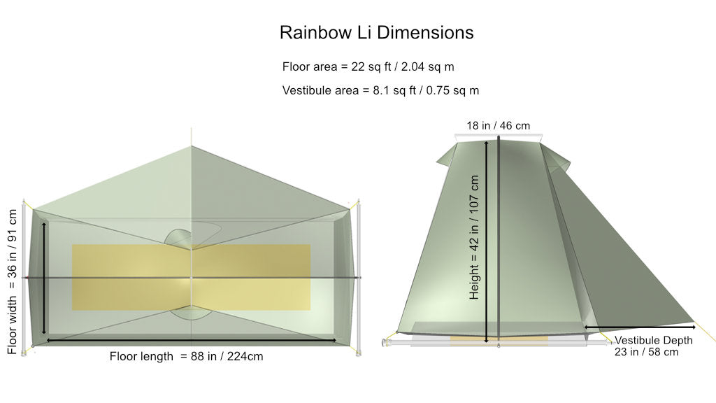 TarpTent Rainbow Li