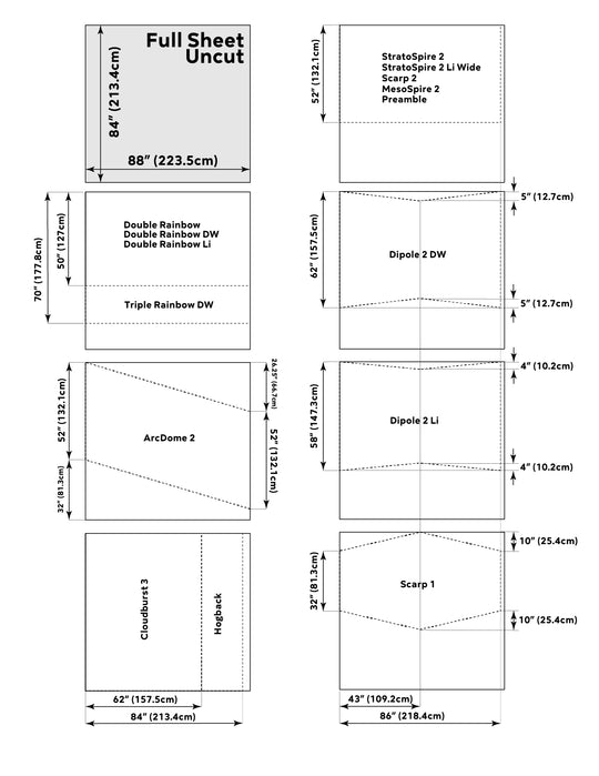 TarpTent Tyvek Bodenunterlage – Herstelleransicht 4